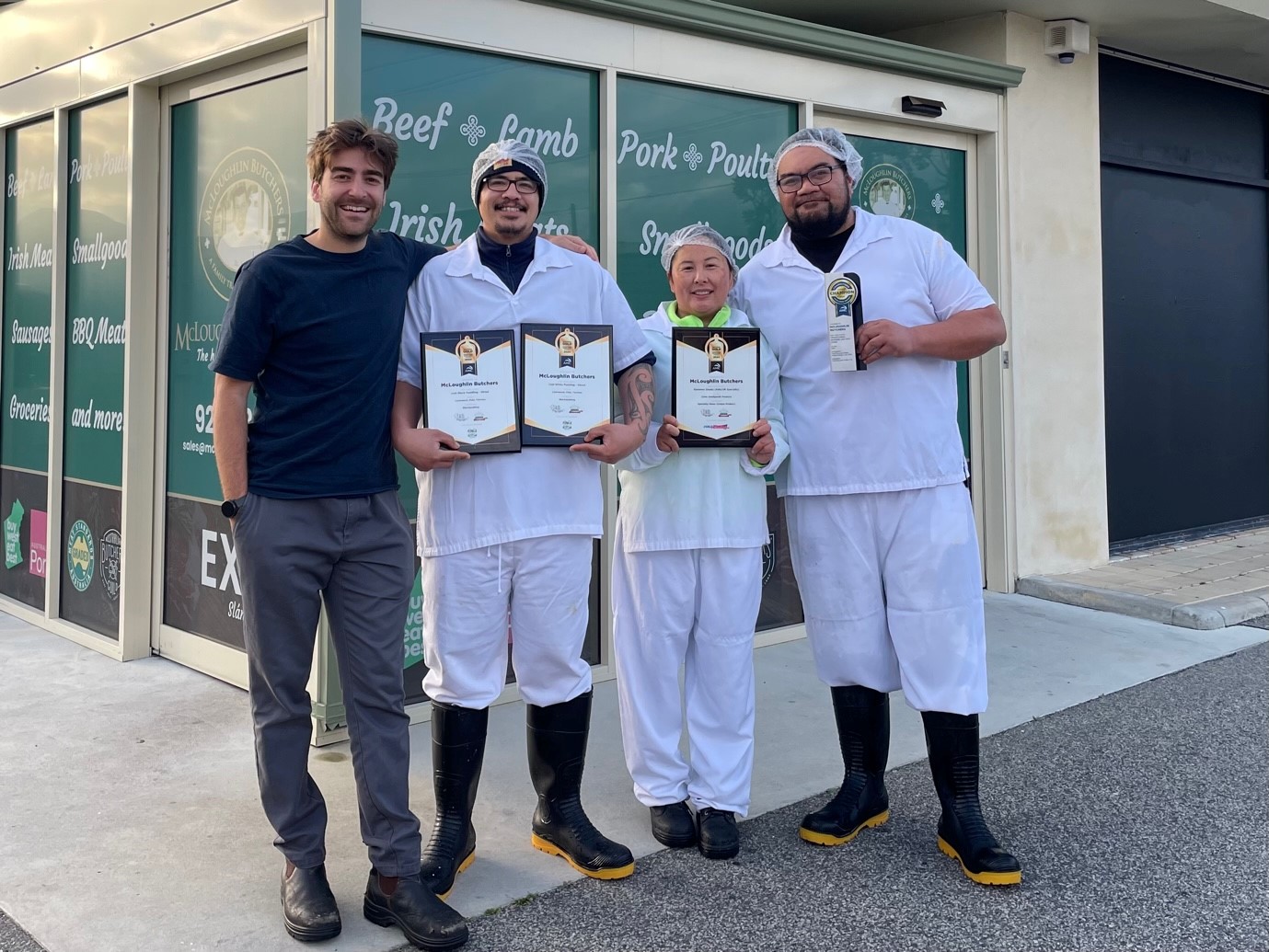 mcloughlin butchers team with the charcuterie excellence awards